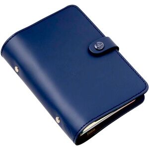 Filofax personal planner, dark blue